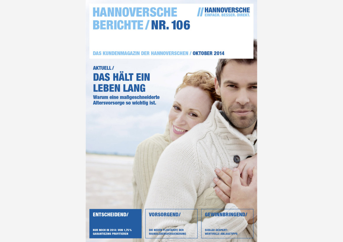 Hannoversche Berichte - Mitgliedermagazin der Hannoverschen