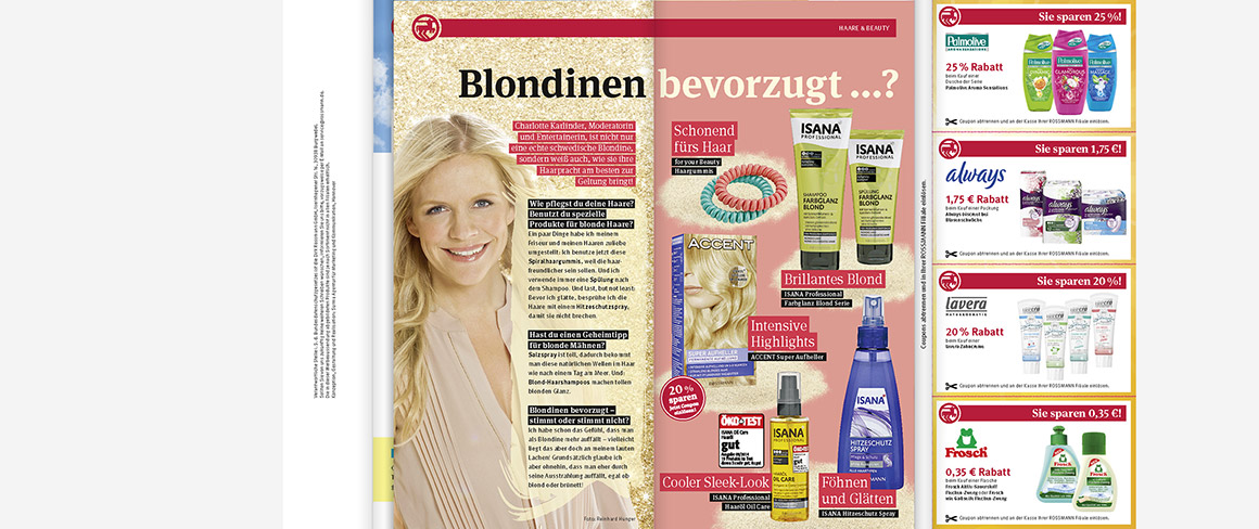 Rossmann Beauty and Trends Magazin inkl. Coupons - Couponing
