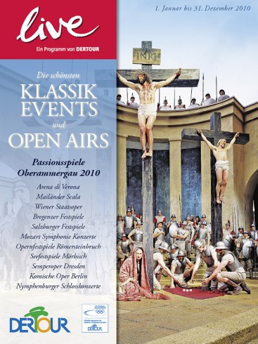DERTOUR live Katalog - die schönsten Klassik Events und Open Airs 2010