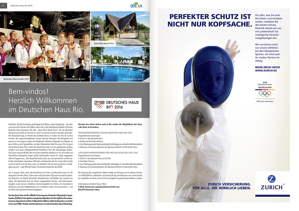 DERTOUR live Katalog 2016 - Rio de Janeiro