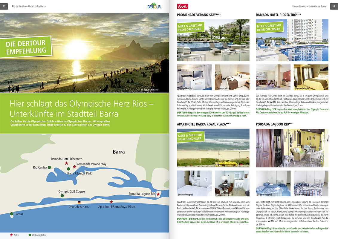 DERTOUR live Katalog 2016 - Rio de Janeiro