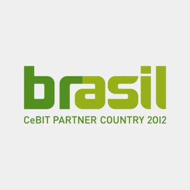 Logo CeBIT Partnerland BRASIL