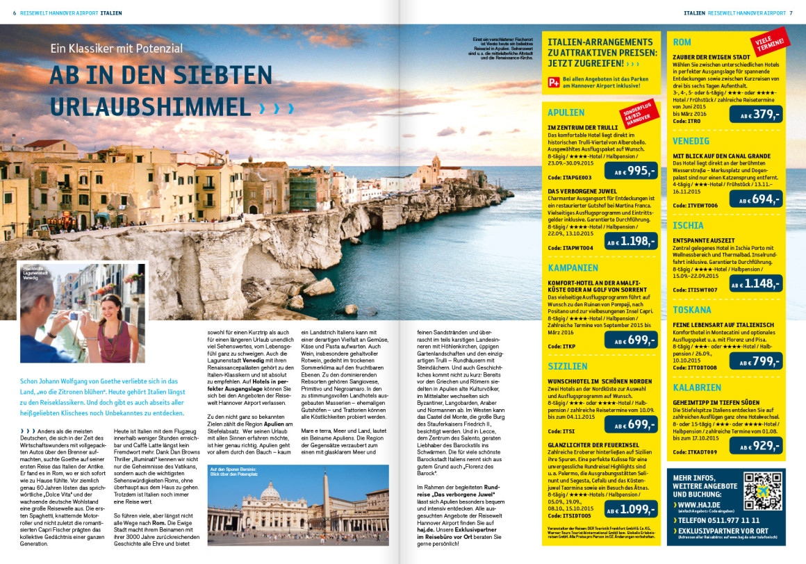 Reisewelt Hannover Magazin