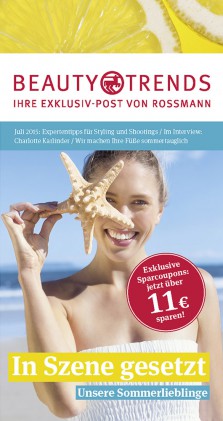Rossmann Beauty and Trends Titel Juli 2015