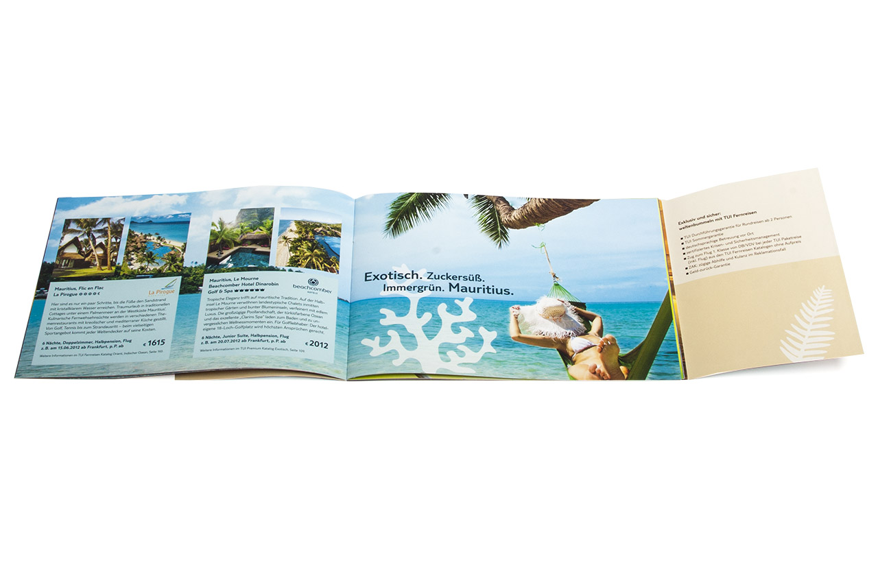 TUI Eigenvertrieb Kampagnenmailing TUI Fernreise