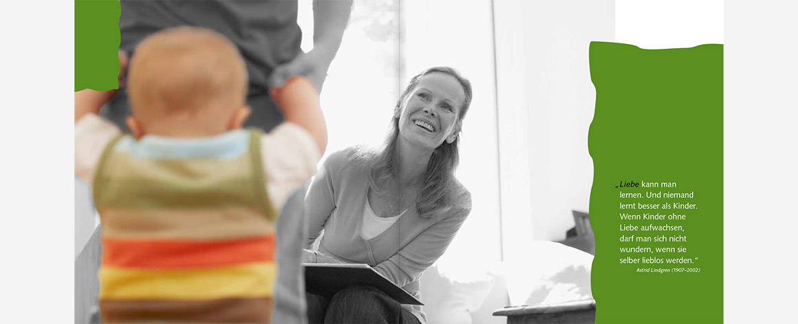 Eine Chance für Kinder diverse Werbemittel/ Geschäftsausstattung
