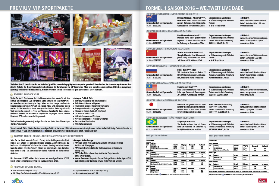 DERTOUR live Katalog Reisen