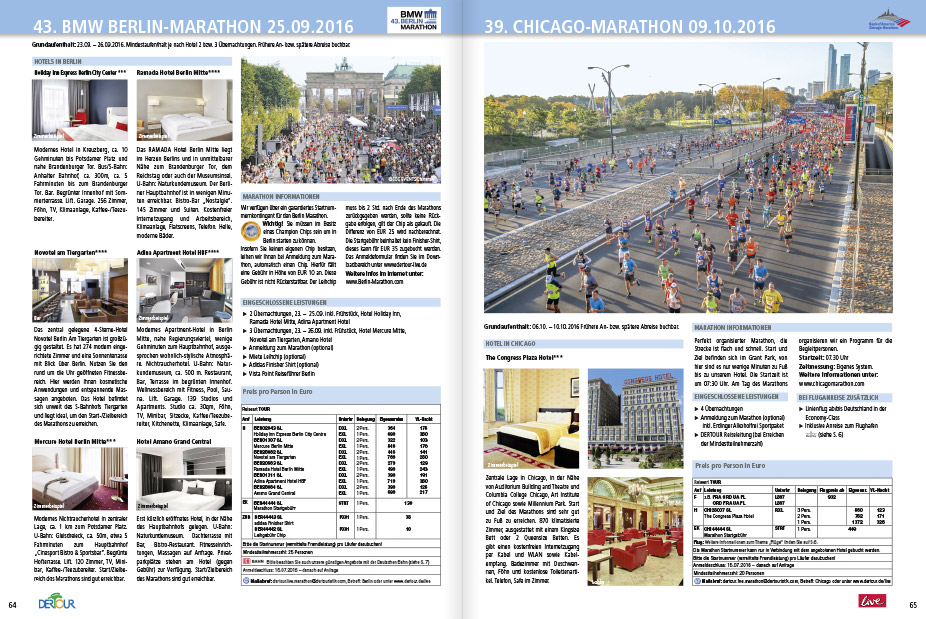 DERTOUR live Katalog Marathon-Reisen